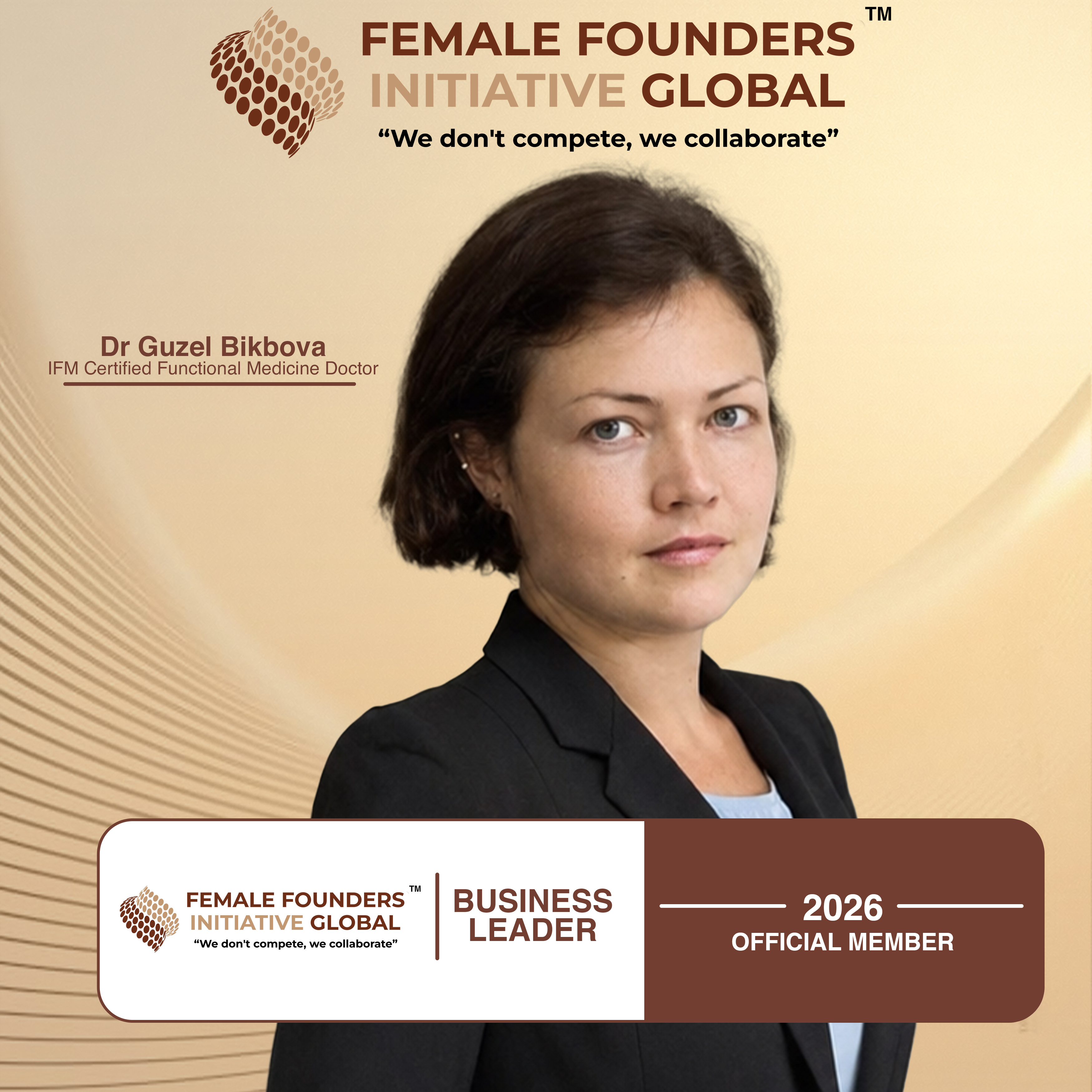 Dr Guzel Bikbova — BUSINESS LEADER
