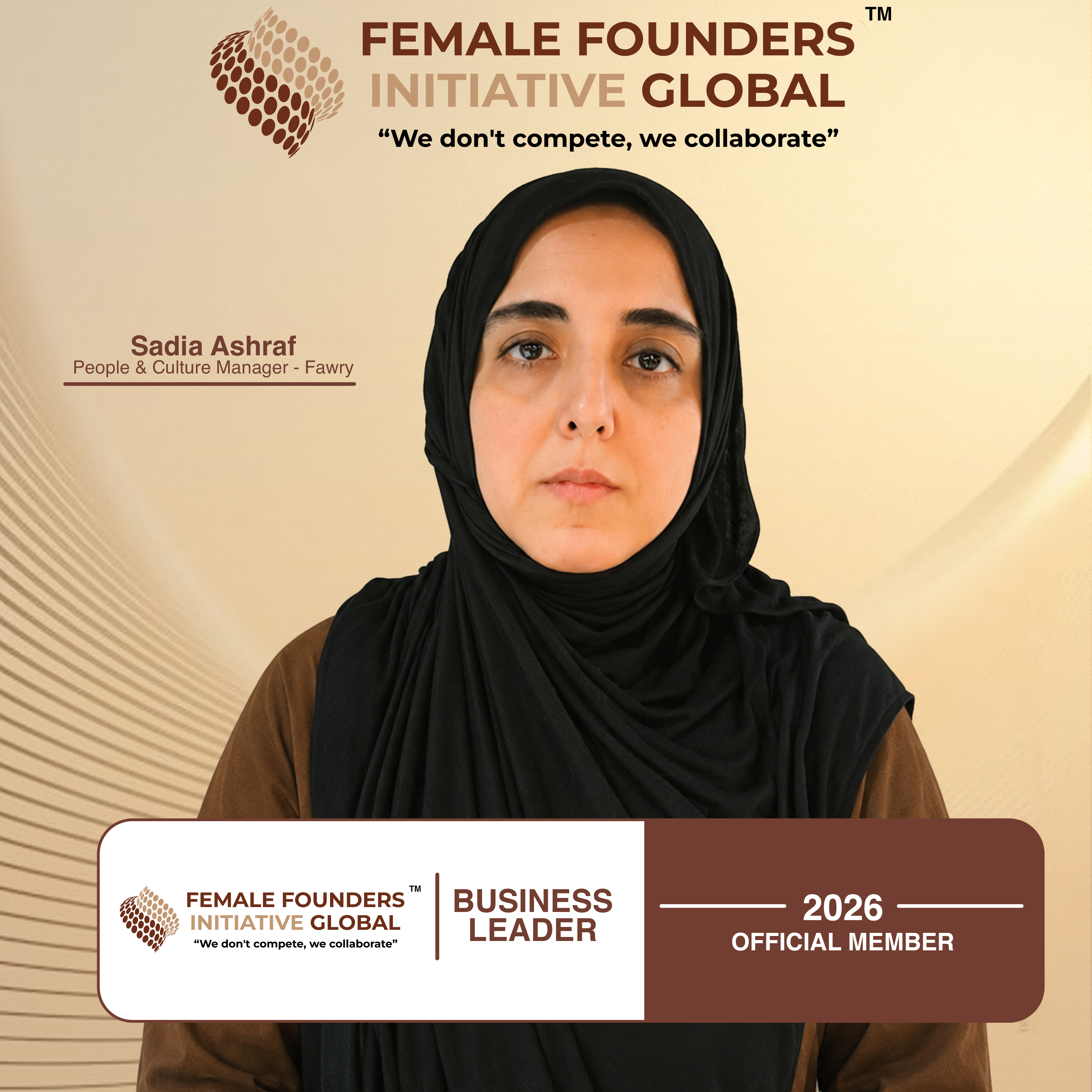 Sadia Ashraf — BUSINESS LEADER